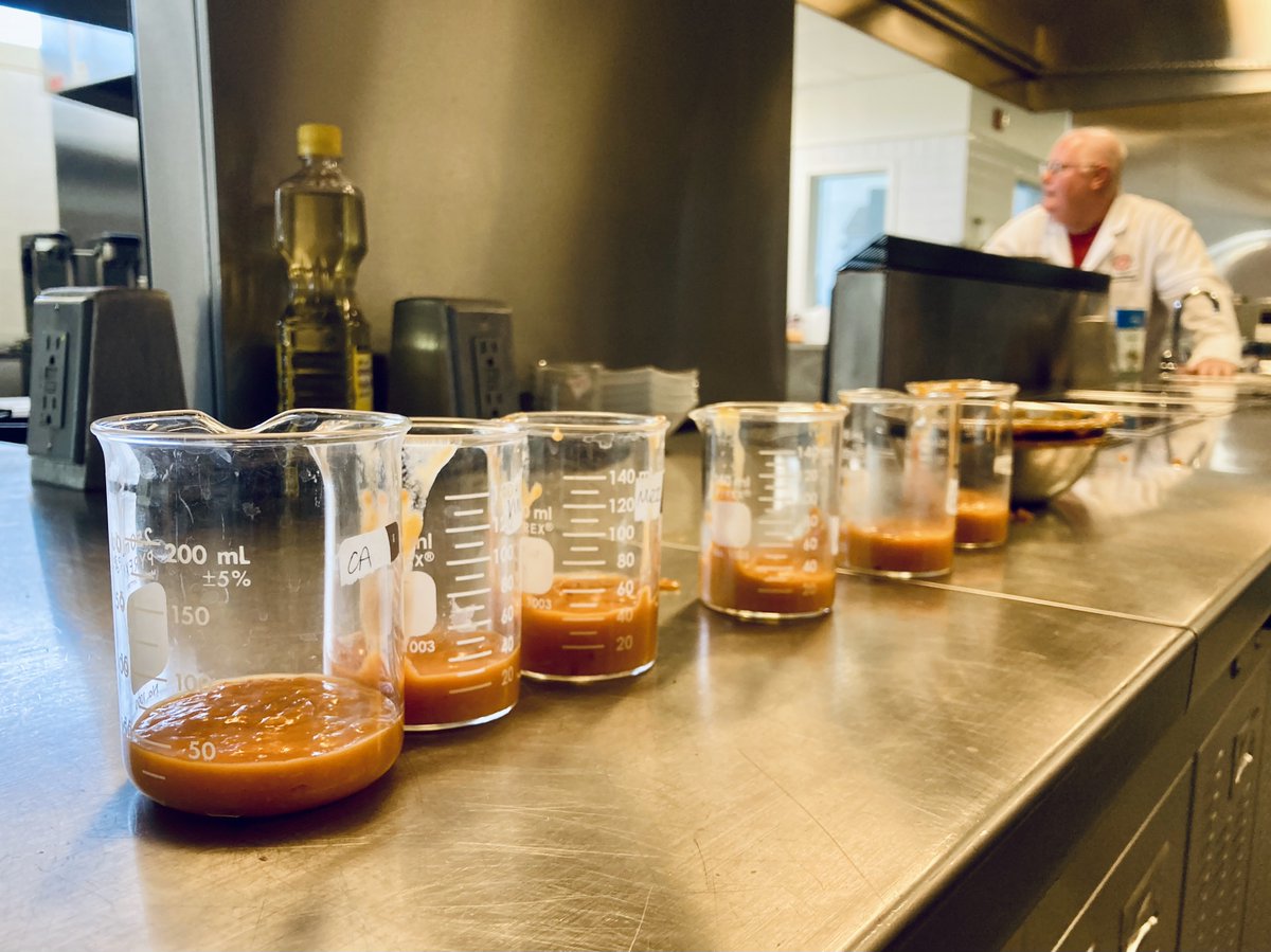 Food product research & development can be messy, but it's always delicious 🧪🔥 Look to CSK for all your #FoodResearch needs including product innovations, recipe development or refinements & sensory analysis for market #WeKnowFood #TechTuesday #FoodScience