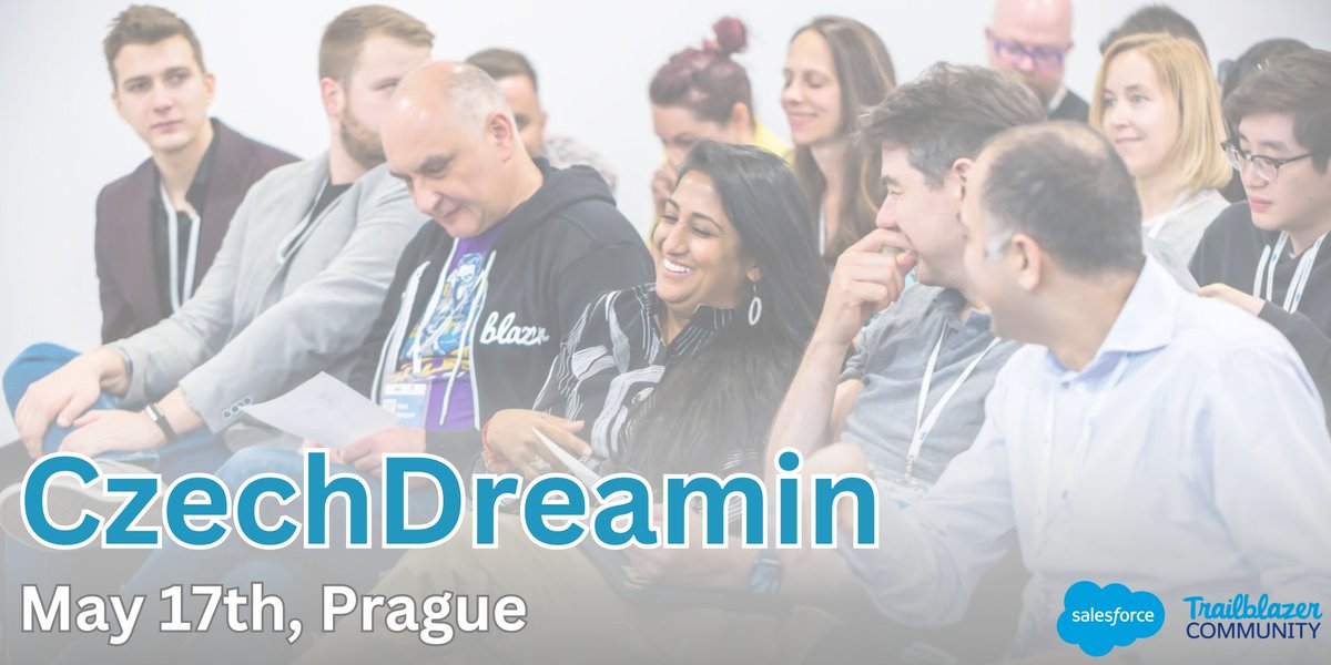 CzechDreamin's tweet photo. 🌟 Transform your Salesforce journey at #CzechDreamin 2024! 🌟 

Join us in Prague on May 17th for immersive learning, dynamic networking, unforgettable experiences, &amp; innovative solutions. 

Don't miss out, get your ticket now! 

https://t.co/nw5w8NaqFd
#Salesforce #CD24 #Prague https://t.co/ynPtwOTinI