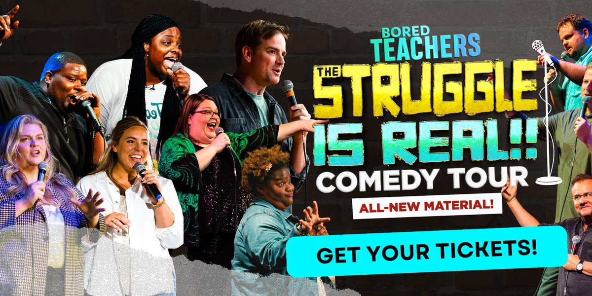Get ready for the return of @BoredTeachers at the Charleston Theater on October 27th. 🎤The last time #boredteachers came to town, the show was a sellout. Don't miss out! 🎟️Now Available bit.ly/4aWsUc5