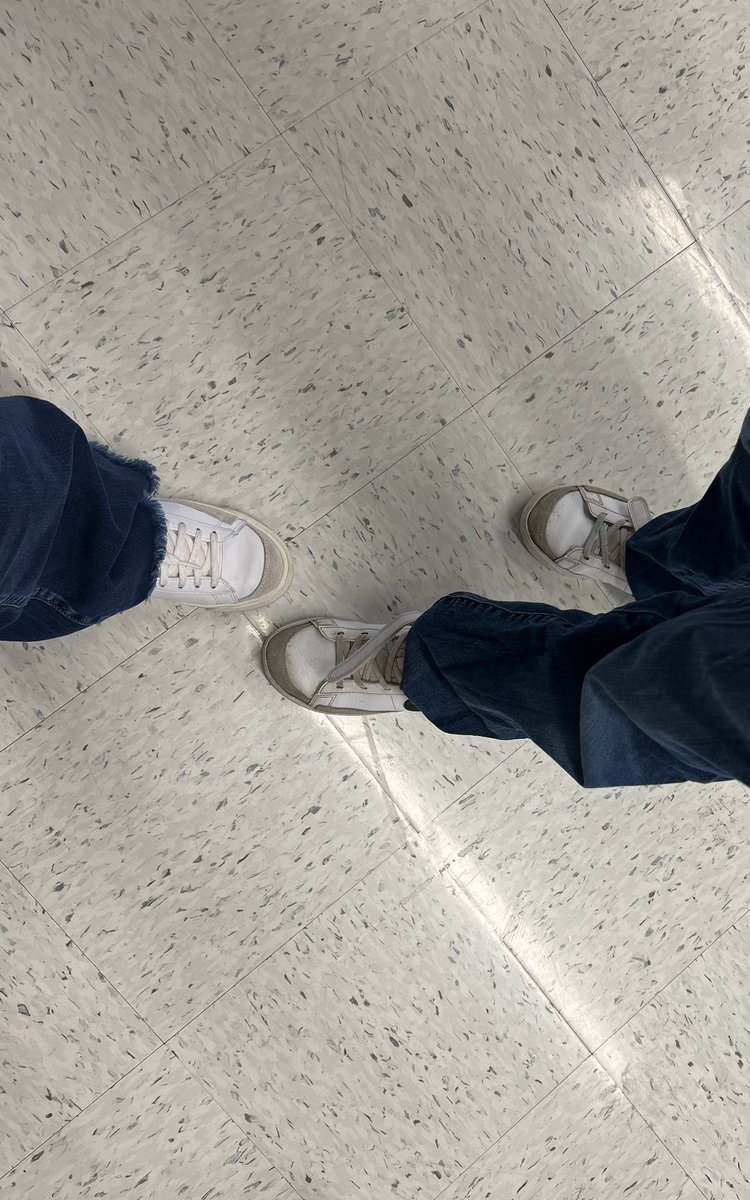 Principal has same shoes as the a 6th grader. #day4 #nikes #SummersStrong #middleschool Stay tuned for more daily oddities and awesome middle school moments. What will tomorrow bring? 😄