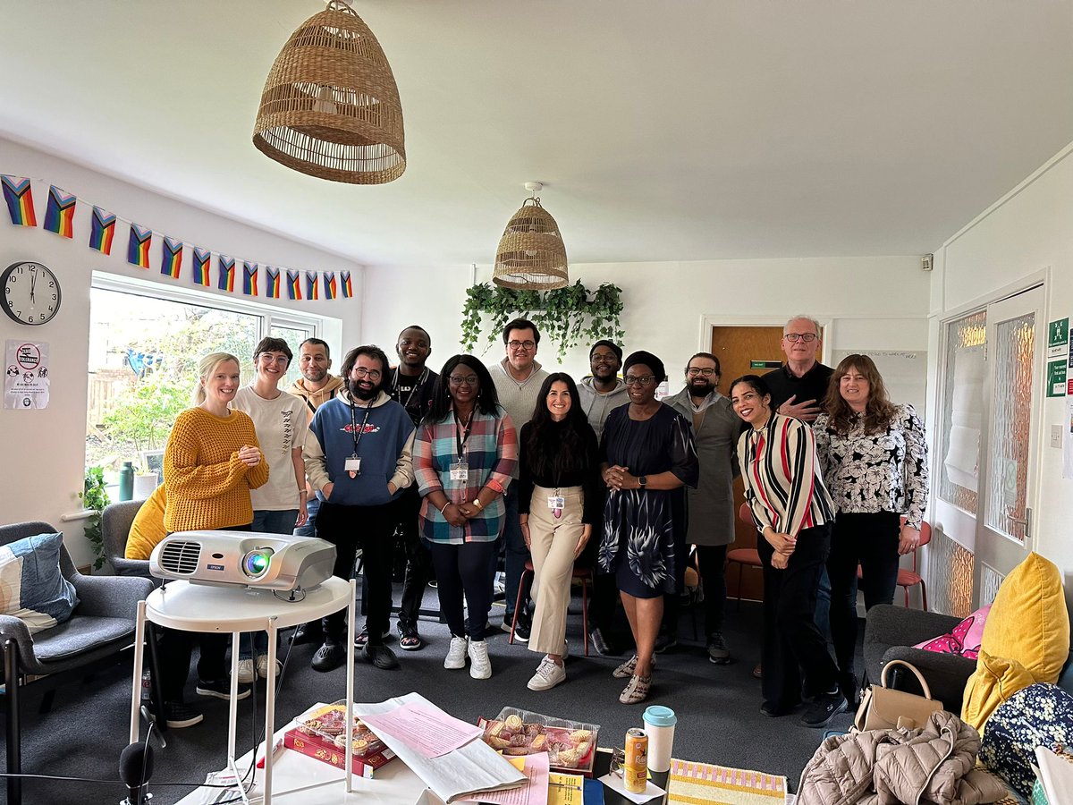 Another incredible EDI session run by @NgoziLynCole for the staff and advisory panel @WestEndRefugee. EDI is so important to our values and Ngozi is an excellent coach!