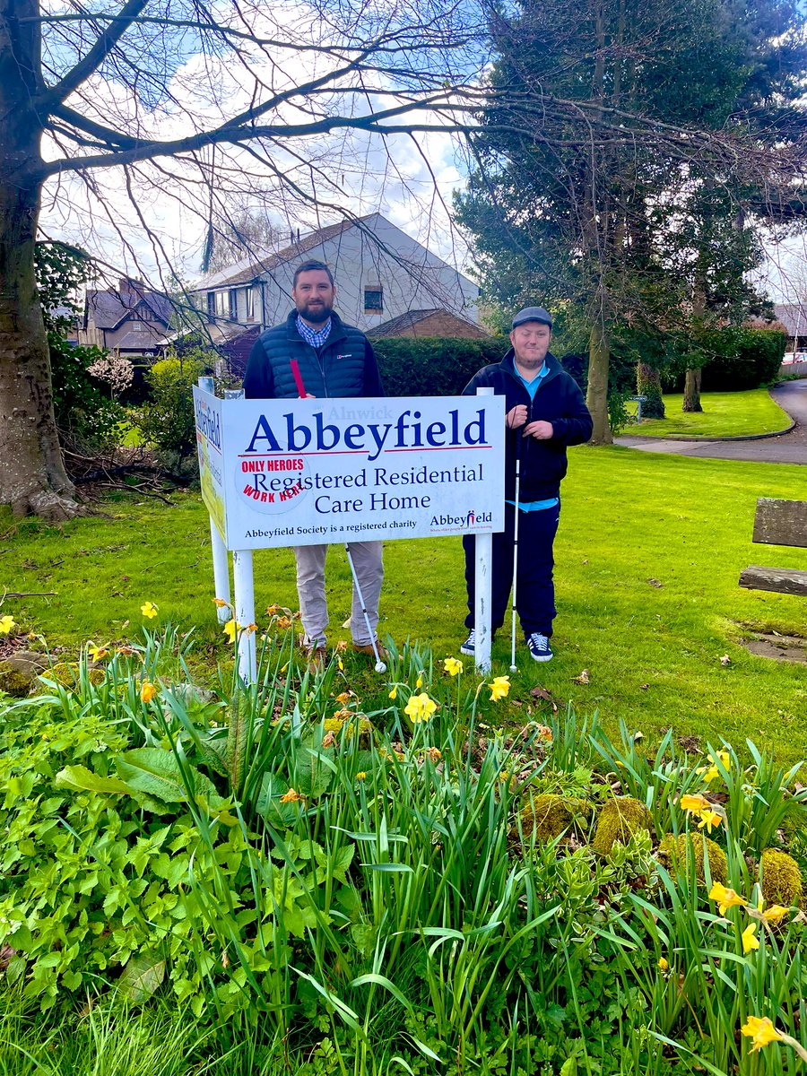 It was a pleasure to visit @TheAbbeyfield care home in #Alnwick today. #Northumberland SLC delivered sight loss awareness work to several care workers. The staff engaged so well and it was a-great session.
#VisionForChange