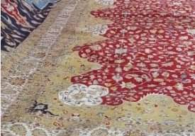 Eight years in the making, Kashmir’s magic carpet is a rare beauty
The intricate marvel, 72 ft. in length and 40 ft. in width, weighing 1,685 kg, and featuring over three crore knots.

Source: Department of Handicrafts and Handlooms, Govt. Of Jammu n Kashmir