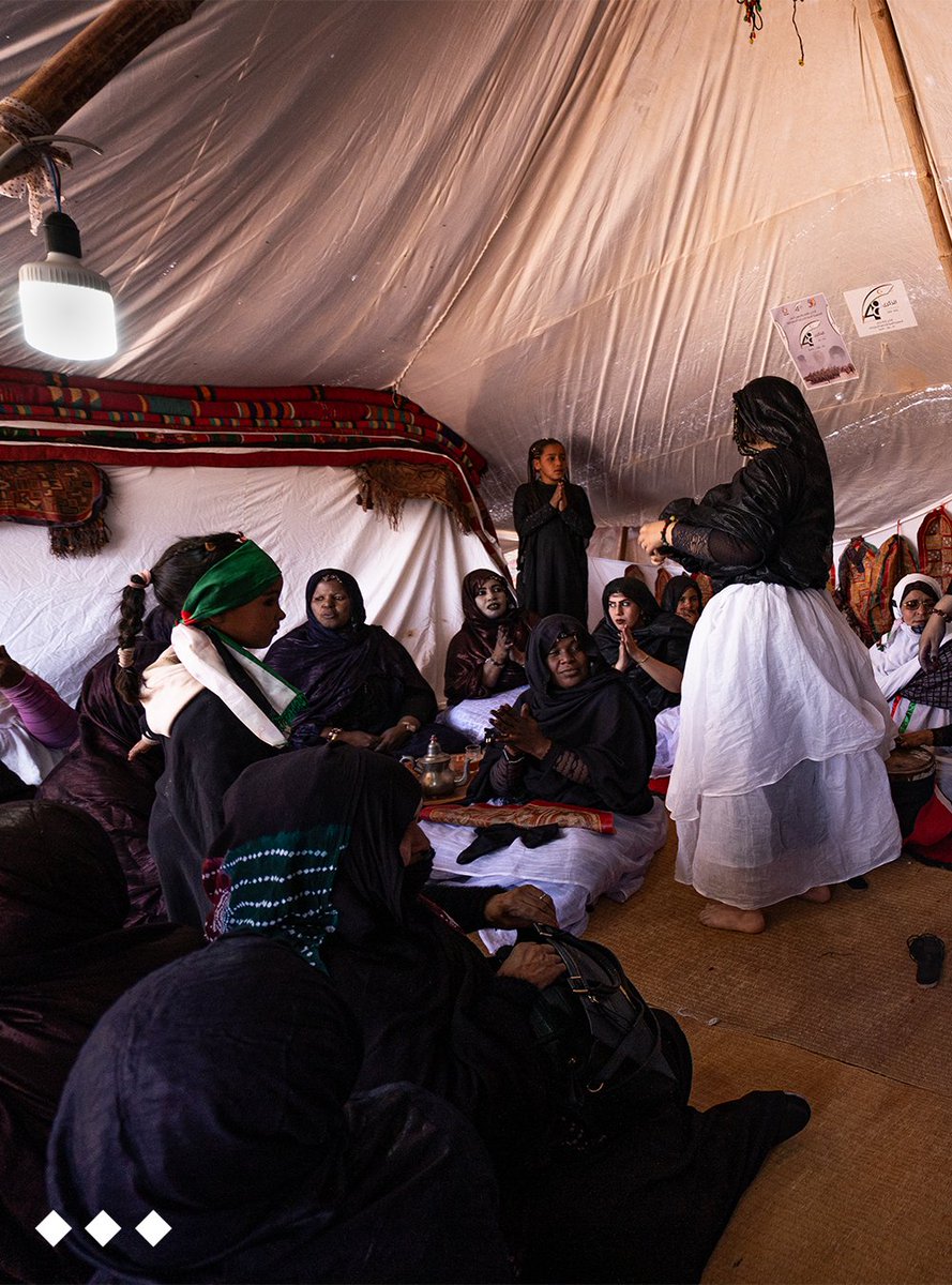 #Morocco has banned the traditional Sahrawi tent (haima) in the occupied #WesternSahara because it is a symbol of Sahrawi identity and aims to commit a comprehensive genocide: both human and cultural. That's why today, more than ever, #FiSahara2024 advocates for the haima.