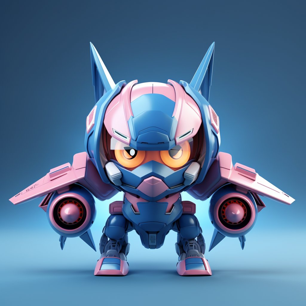 These AerObot is jet design inspired. 
Kinda look like some important support character

#Plane #Jet #CuteObots #Mecha #tiefighter #drone #Robots #NFT #CutenessOverload #RobotLove #MechaCompanions #NFT #KawaiiRobots #AdorableRobots #kawaii #cute #NFTCommunity