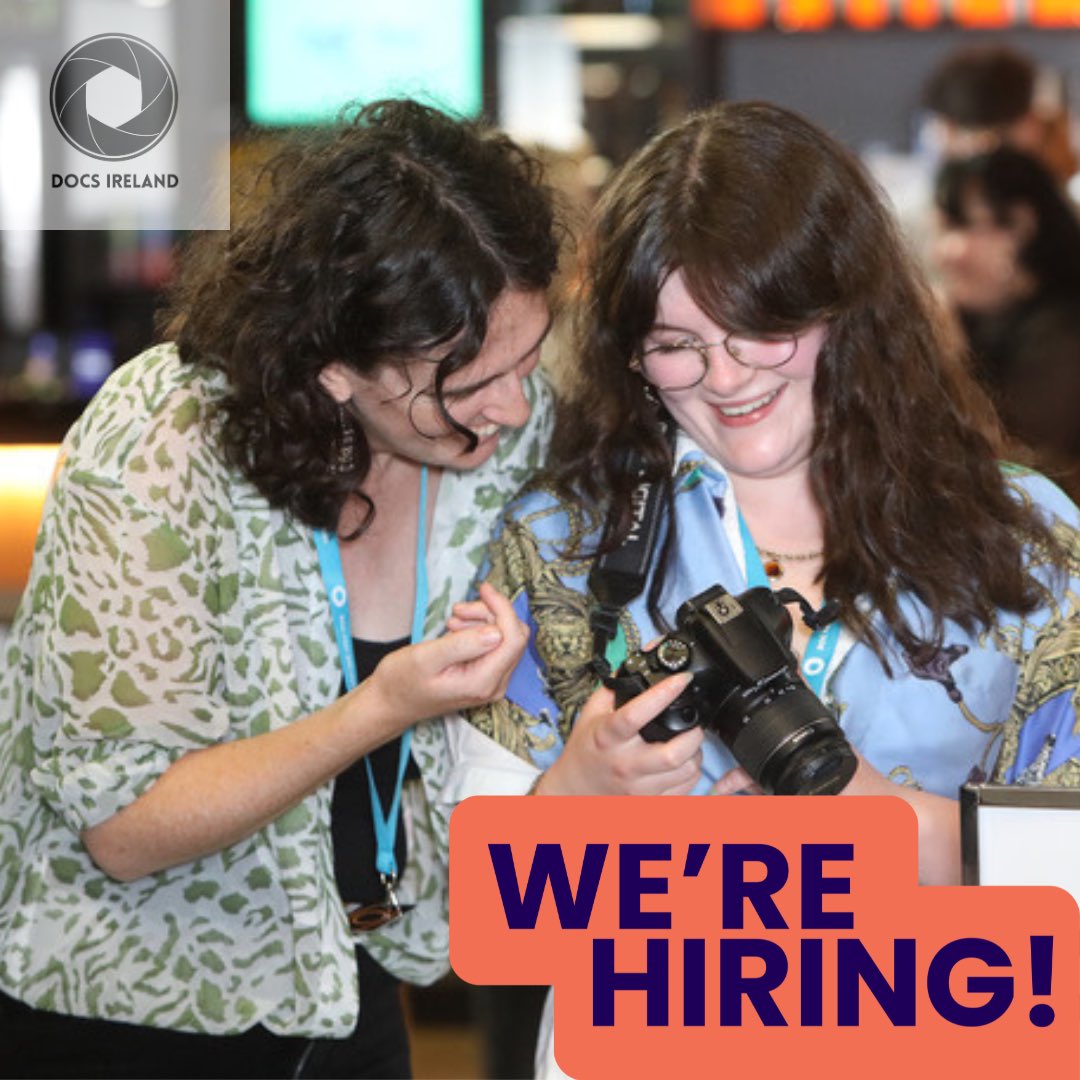 📣WE ARE HIRING 📣 Are you a social media whizz?? Do you love all things films (especially documentary)?? Are you our new Social Media Coordinator?? docsireland.ie/hiring-social-…