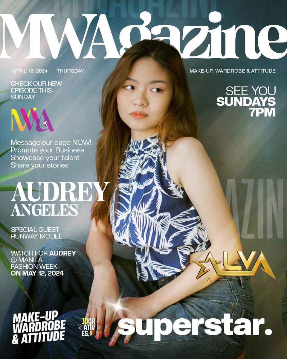 ArtistAlva's tweet photo. MWA Audrey Angeles #alvaartist https://t.co/6oNucNFQva
