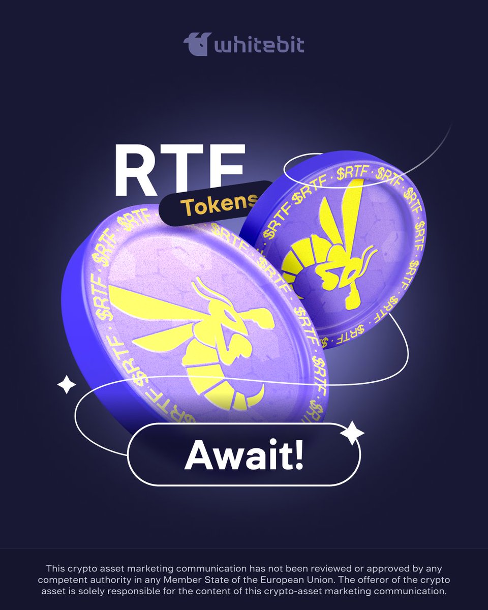 🥊Does it ring a bell? ・ Token of the first boxing Web3 app; ・ Founded by Oleksandr Usyk; ・ Mike Tyson and WBC among the ambassadors; ・ Vesting on WhiteBIT on Apr 24 (12 p.m. UTC); Read about the vesting details and $RTF by @RTFight_App on our blog: blog.whitebit.com/en/prepare-for…