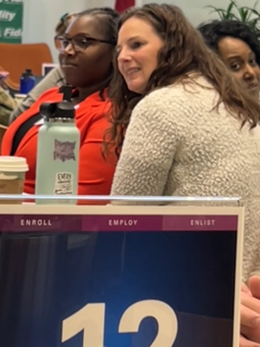 @mFNCSandhills at the 2024 Career Development Planning Session Summit at Fidelity with Kristy Newitt, Counselor Coordinator, and Brittany Raines, CTE Career Pathways Coordinator, Cumberland County Schools.