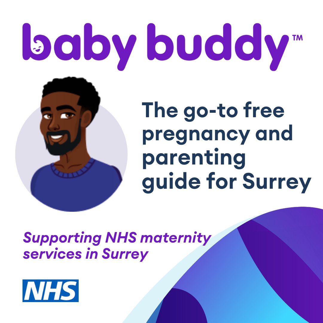 Becoming a dad is a big life moment! The baby buddy App is here with daily personalised information to support you through your partner's pregnancy, birth and beyond... and it’s free to all new parents in Surrey! Download it from your app store, search 'baby buddy’ today.