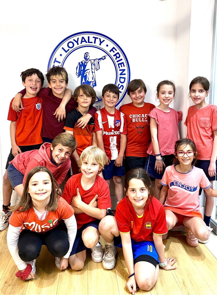 🏴󠁧󠁢󠁥󠁮󠁧󠁿❤️Today is Saint George’s Day! The Red Color Team wore red today to honour their house Saint! #britisheducation #saintgeorgesday #internationalschoolmadrid #wearred