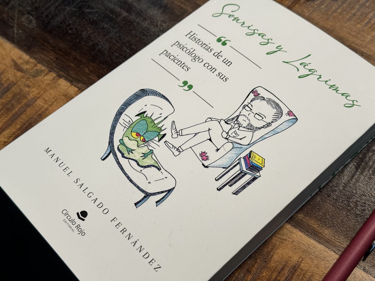 EscritoresPerSe's tweet photo. @literlandweb1 "Sonrisas y Lágrimas: Historias de un psicólogo con sus pacientes" 👍¡Genial! https://t.co/yb0LQgqiSd