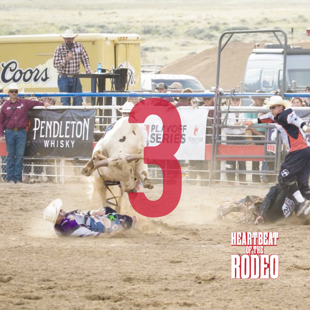 You're in for a good time — and that's no bull. Three more days until the Heartbeat of the Rodeo Premiere. 🇺🇸 Check out the docuseries details featuring the incredible, Dusty Tuckness: bit.ly/4cwrZRj
