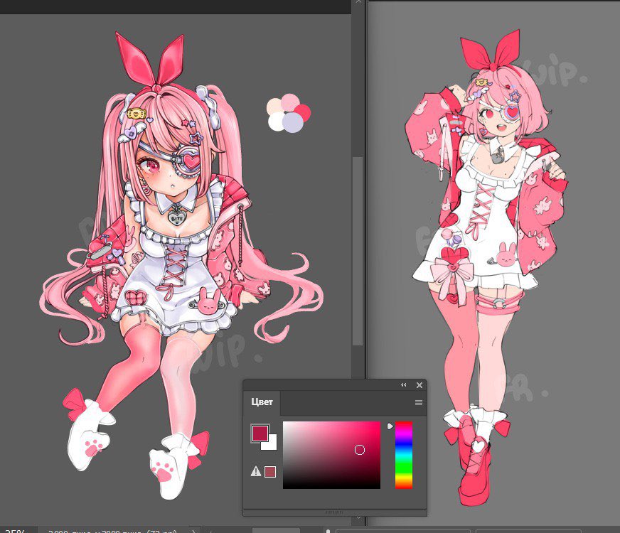 🍥 Hi!
I need to buy a new laptop, so I decided to sell this girl! while the drawing process is stopped, I can change some details 👉🏻👈🏻
🍥 personal use: 200$
🍥 with commercial rights: 400$( +2 emotions)