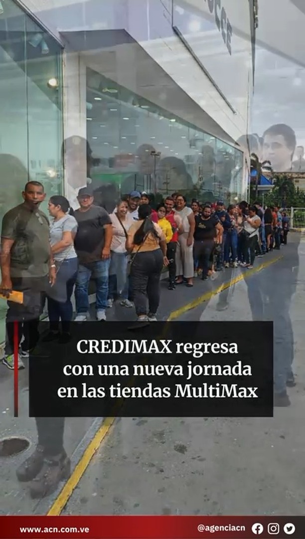 AgenciaCN's tweet image. #ACN - Nueva jornada de #CrediMax Porque tú lo pediste, la multimarca más grande del país regresó con una nueva jornada de su plan de financiamiento, para miembros del sistema #PriorityMax. Con la llegada de la nueva jornada “CREDIMAX” a los pisos de… bit.ly/3UabFgM