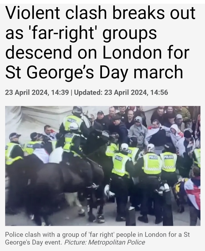 Celebrating #StAndrewsDay🙂
Celebrating #StPatricksDay😀
Celebrating #StDavidsDay😉
Rioting #StGeorgesDay🤨