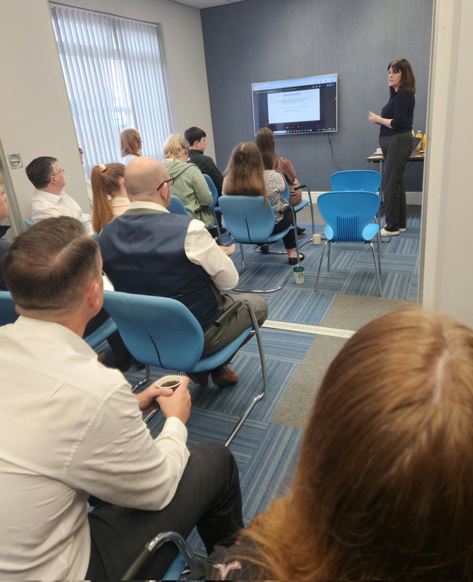 This morning we held another #breakfastseminar and welcomed Ellan and Pamela from @revamp_refresh into our offices who were keen to share their knowledge on the grants, loans and incentives currently available to businesses both locally and nationally.

#YouAndUs #BusinessSupport