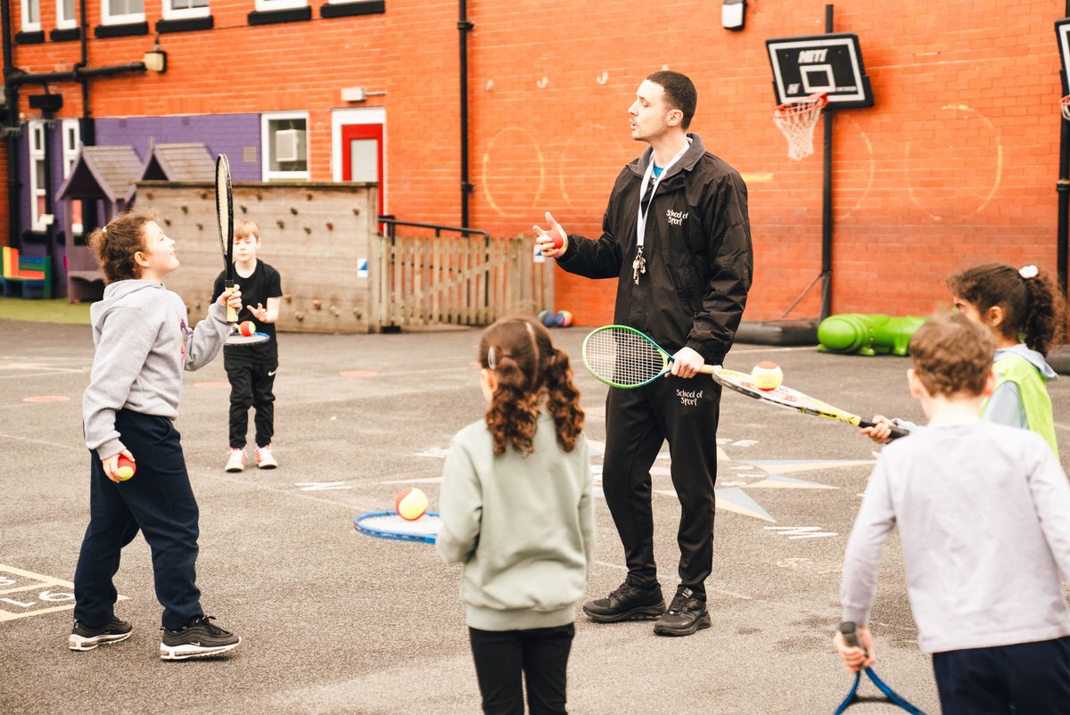 🎾 Develop fundamental movement skills in your students with our 'Game, Set & Maths’ workshop. 

Let's lay the foundation for a lifetime of physical literacy and active living: 

schoolofplay.org.uk/empowering-gir…

#PhysicalLiteracy #ActiveLiving