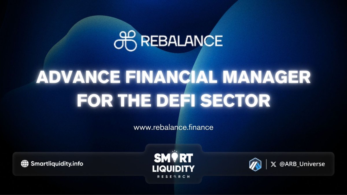 🗞 Step into the future of financial optimization with @Rebalancefin! Its cutting-edge tool adapts seamlessly to market conditions, ensuring optimal returns for investors.

📈 Introducing #REBALANCE, where innovation meets efficiency with its advanced borrowing refinancing