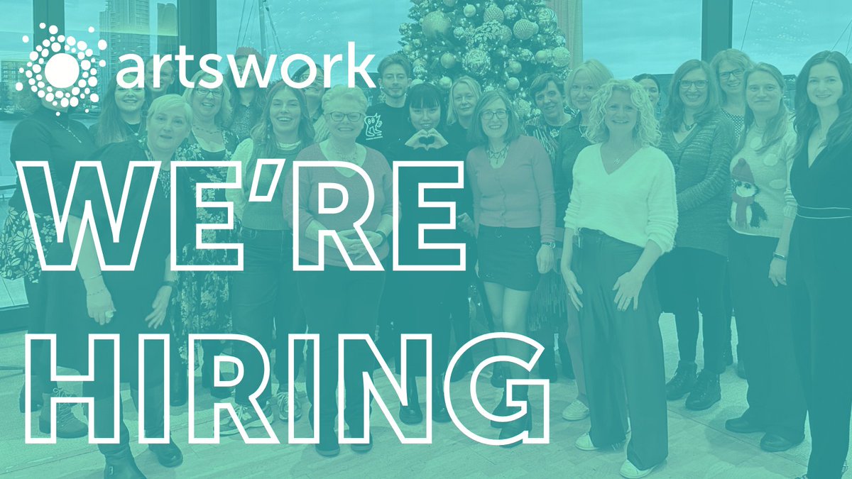 We're hiring! Two new positions are now available to apply for in our friendly team: Fundraising & Development Manager - Deadline 4 June Administration & Finance Lead - Deadline 13 May Apply now! artswork.org.uk/work-with-us/