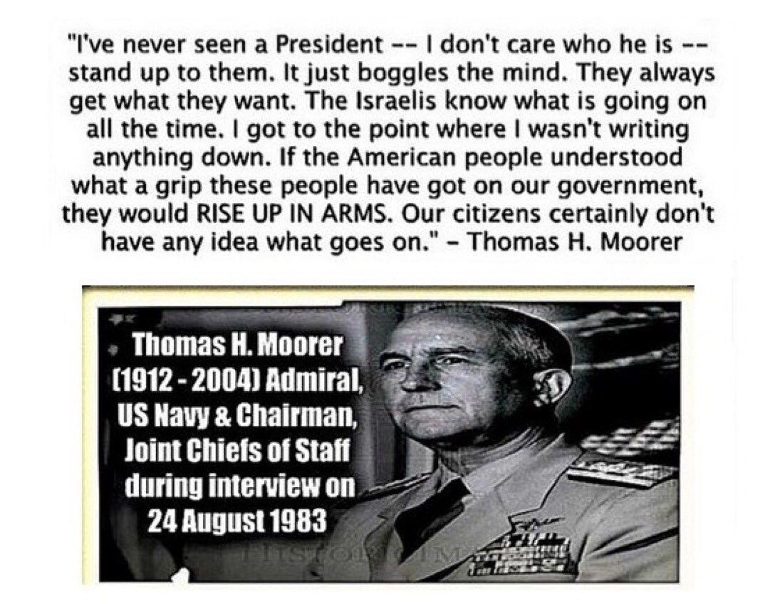 The Zionist takeover of our government has been going on for a very long time. People are only NOW being made aware of it.
