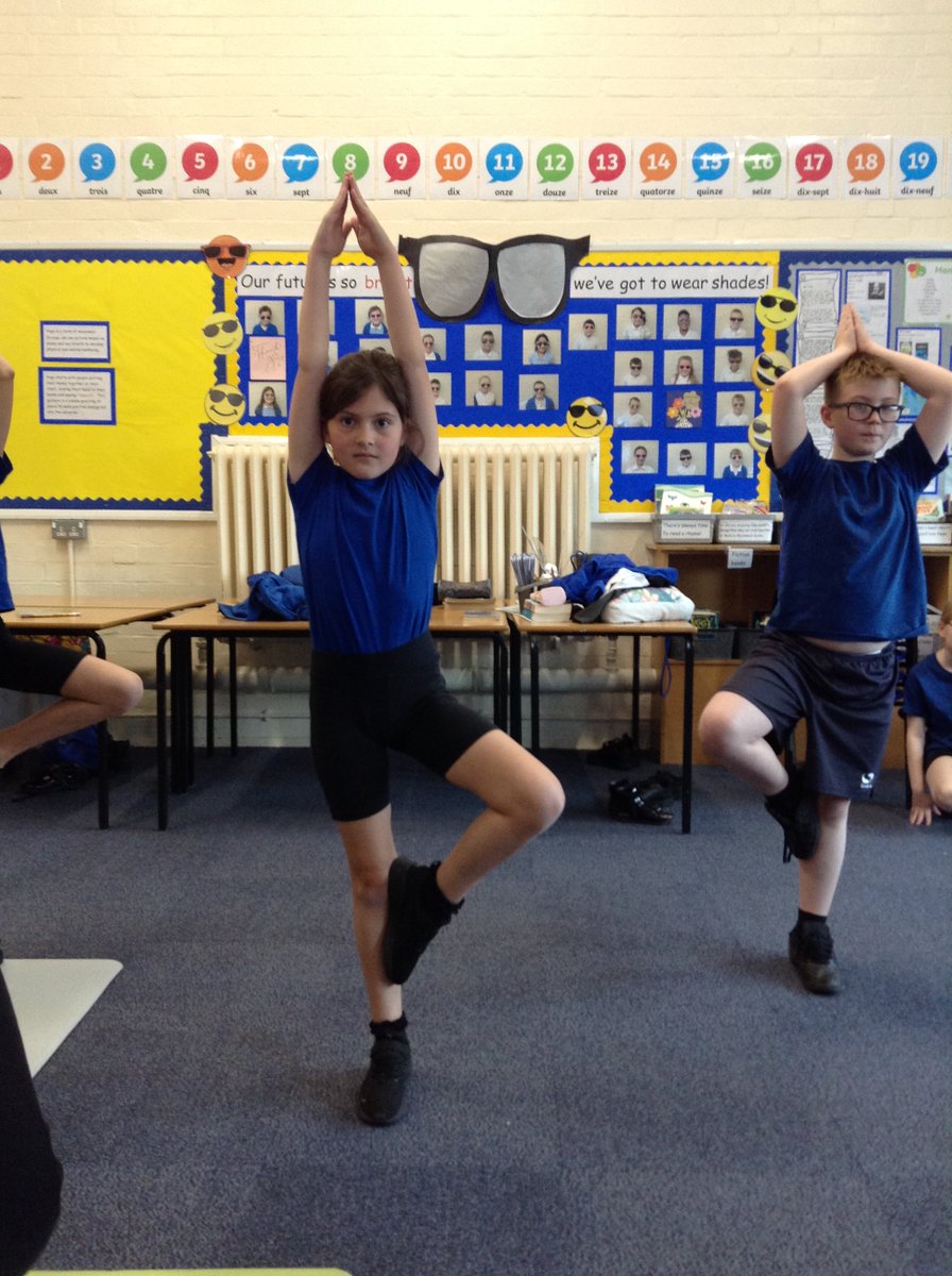 latimerprimary's tweet photo. 4LV have learnt different poses. Brave, Resilient, Kind and Friendly. Namaste - sending positive vibes out into the universe. #activelatimer #latimerpe #Iamflow #4LV #Namaste https://t.co/YPSiQa3hAV