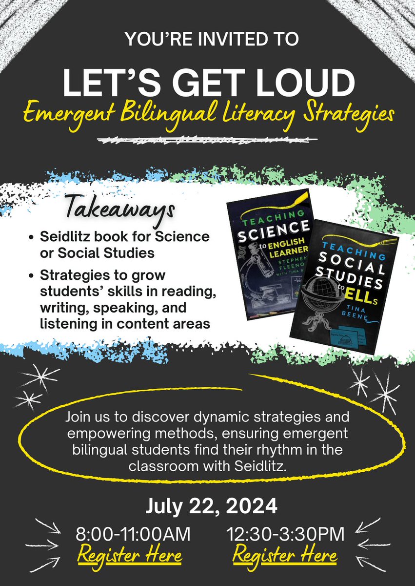 Are you an secondary ESL teacher for science or social studies? Do you have EB students in your classroom? Are you working on your ESL certification? If you answer yes to any of these, then this session is for you! Register Today! @HumbleISD @HumbleISD_PL