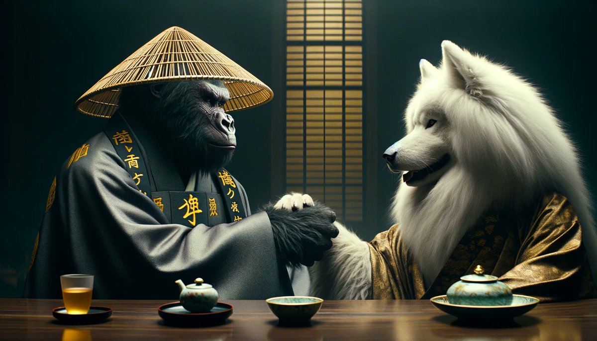 ⛩️ GM AND NAMASTE ⛩️

The <a href="/Samo_DAO/">SamoDAO ︱℠⋑∧⊙︱</a> has rewarded loyal Namaste holders with another airdrop!

Only those who held at least half of the previous $SAMO airdrop were elegible.

This airdrop is ONLY going to the loyal holders. Diamond hands get the big W.

LOYALTY TRULY GETS REWARDED