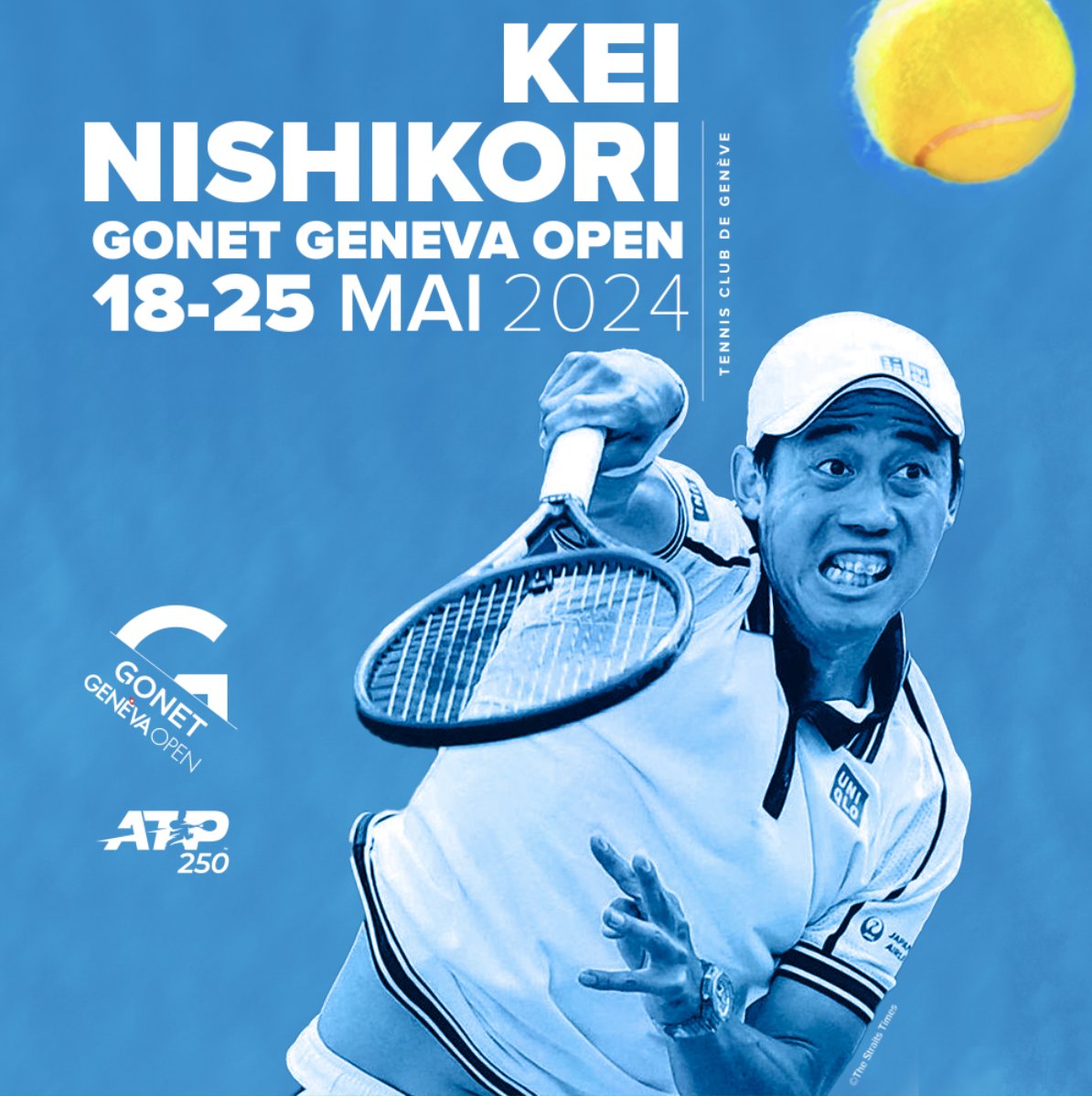 𝐊𝐞𝐢 𝐍𝐈𝐒𝐇𝐈𝐊𝐎𝐑𝐈 🇯🇵 Will play at the Gonet Geneva Open 2024 🤩 #gonetgenevaopen #atpgva #atp #keinishikori #nishikori #tennistv #atptour #geneva #geneve #suisse #switzerland #genevaevent #tennis #welovetennis #tennislove #tennisfan #tennislife #tennistime #tennisplayer