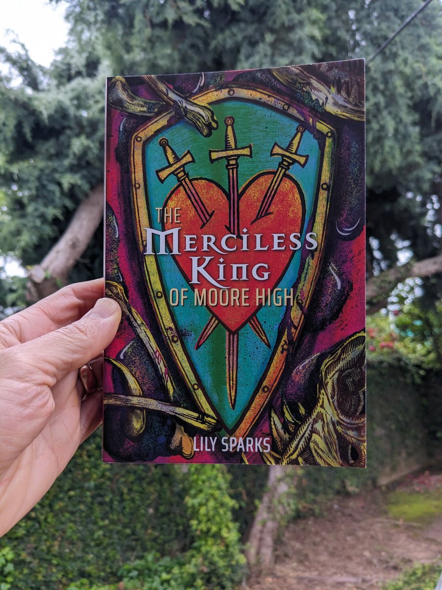 Today is the day folks!! Happy book release day to @lilyroro and The Merciless King of Moore High - a dystopian YA thriller at its best! Teen romance, court intrigue, heartwrenching betrayal, brutal deaths, badass monsters. Get it, read it, love it. a.co/d/4bSPLr6