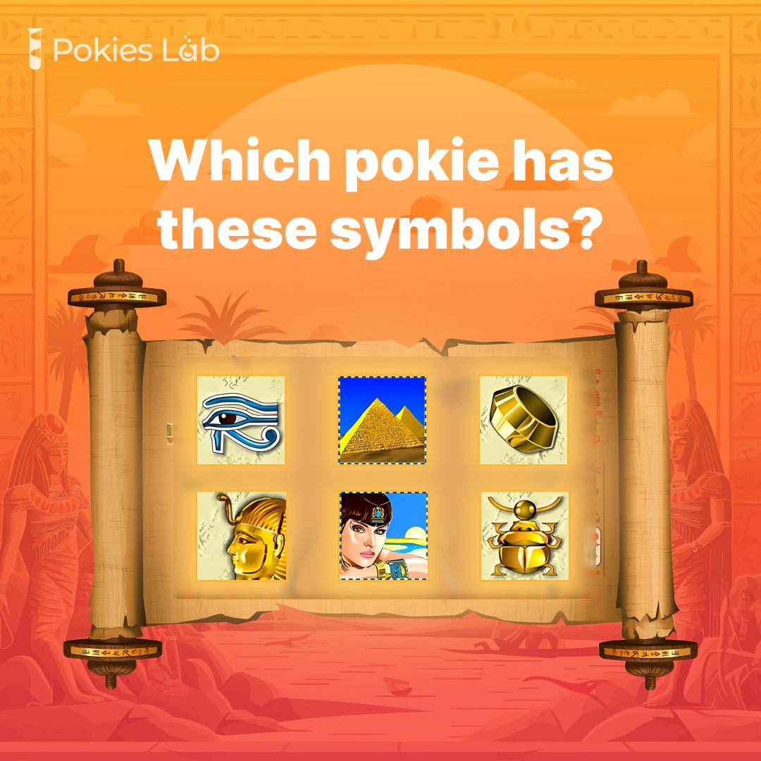 PokiesLab_net's tweet photo. 🎰Which pokie has these symbols?🤩

A) Cleopatra Gold Pokie
B) Queen of Nile Pokies

Send A or B in the comments⬇️😍

#pokieslab #pokiesonline #queen #cleopatra #onlinegame https://t.co/apAeULpu4i