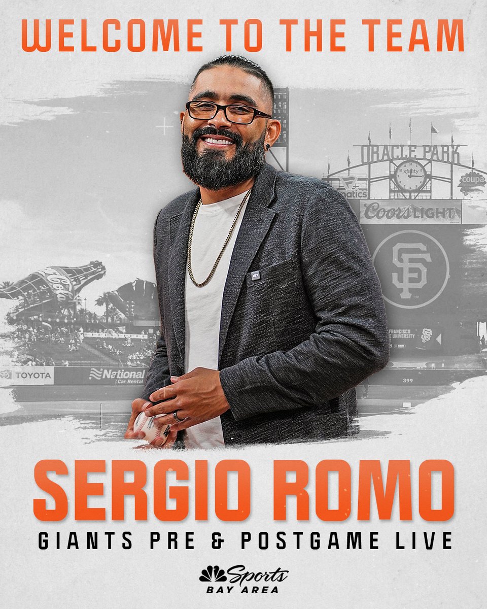 That's what's up! Welcome to the team, @SergioRomo54 🙌

New 'Giants Talk' with Romo is LIVE: bit.ly/3WfFNdh