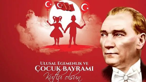 23 Nisan Ulusal Egemenlik ve Çocuk Bayramımız kutlu olsun. #23Nisan #23NisanUlusalEgemenlikVeCocukBayrami #Atatürk