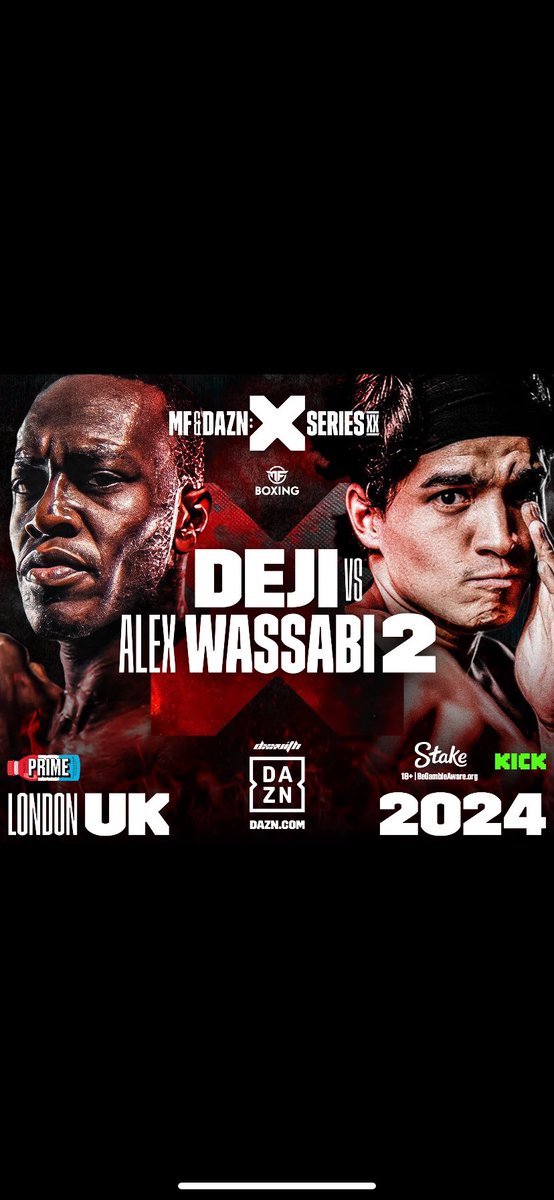We need this fight 💪 one of the biggest rematches about 👊 got the potential to have a great undercard as well ! #misfitsboxing #misfits014 #boxingtalk