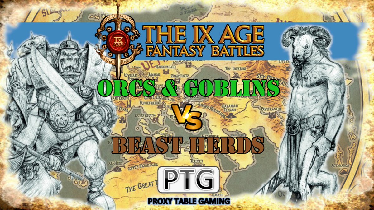 luckysixesPTG's tweet image. A load of Orcs versus a load of beasts! What fun!
#orcsandgoblins #beastherds @The_9th_Age #batrep #YouTube

youtu.be/_qLUEAZ9xRM?si…
