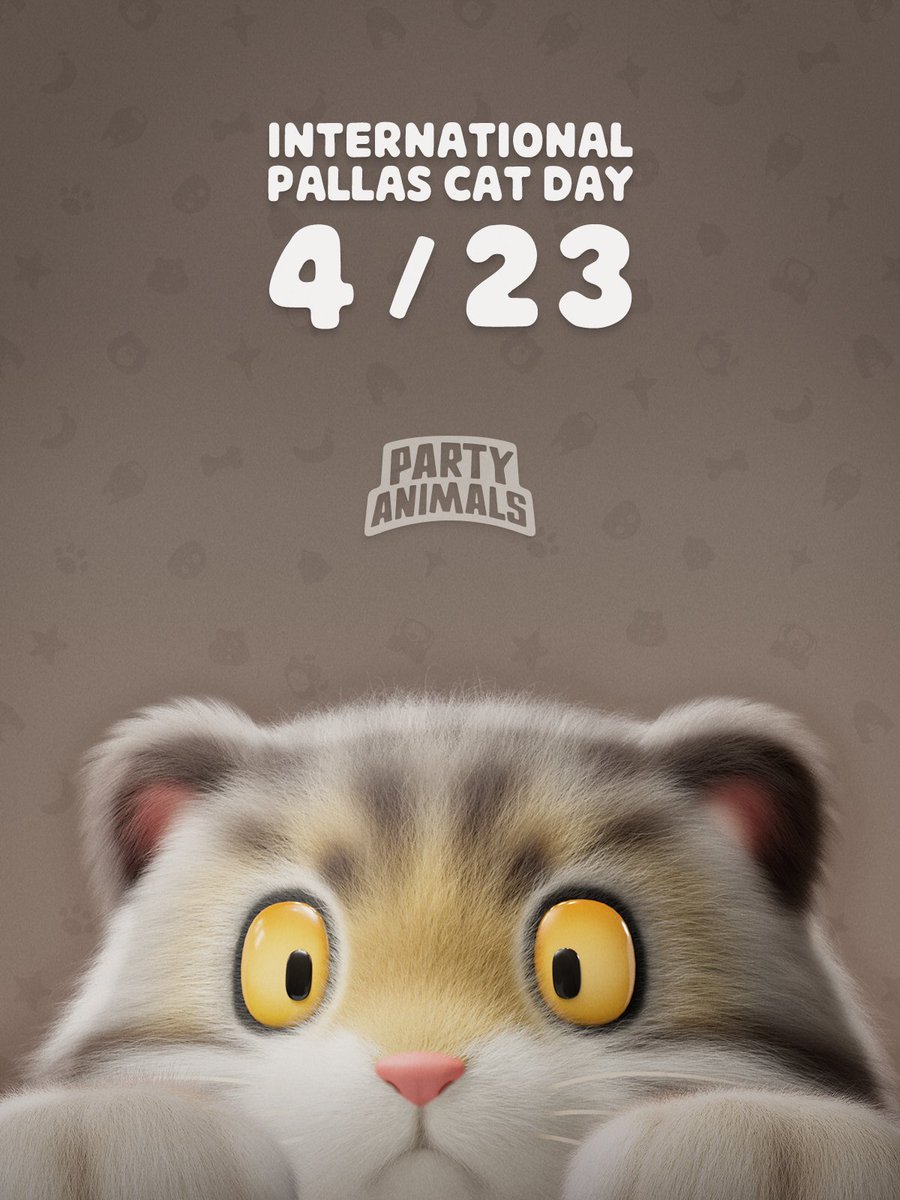 Happy International Pallas Cat Day to DunDun!🥳 #PartyAnimals #Steam #XboxGamePass