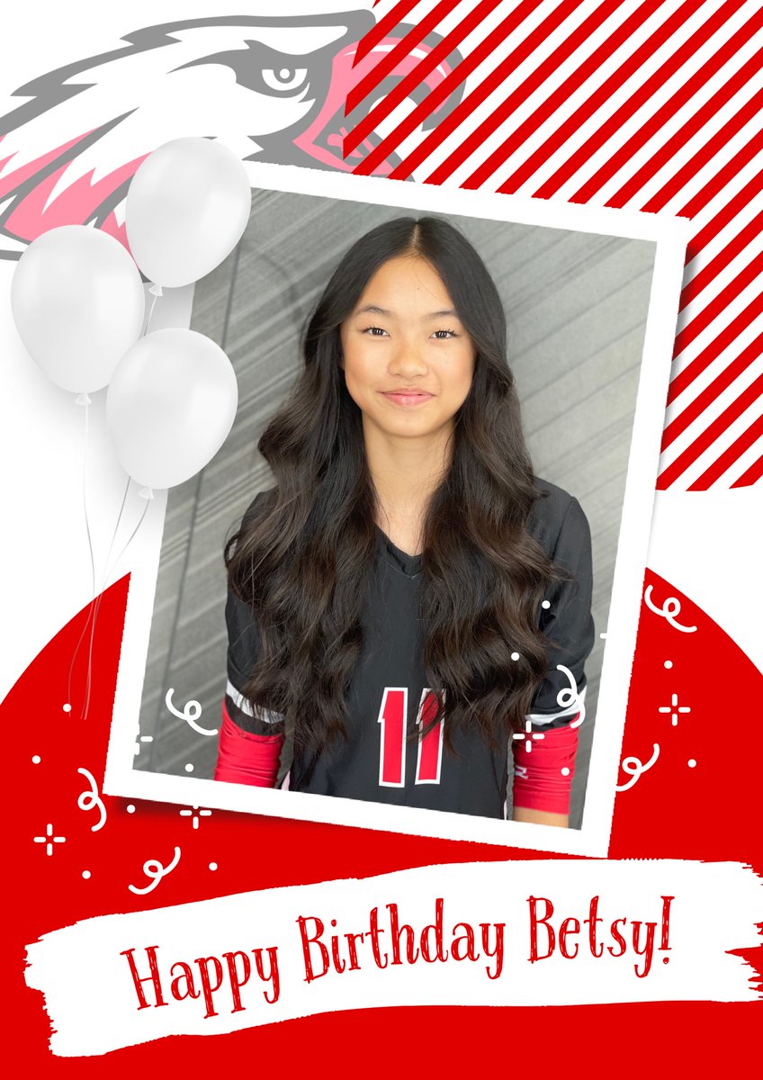 Happy Birthday to Betsy Zhang!! We hope you have the best day! 🎉❤️🖤