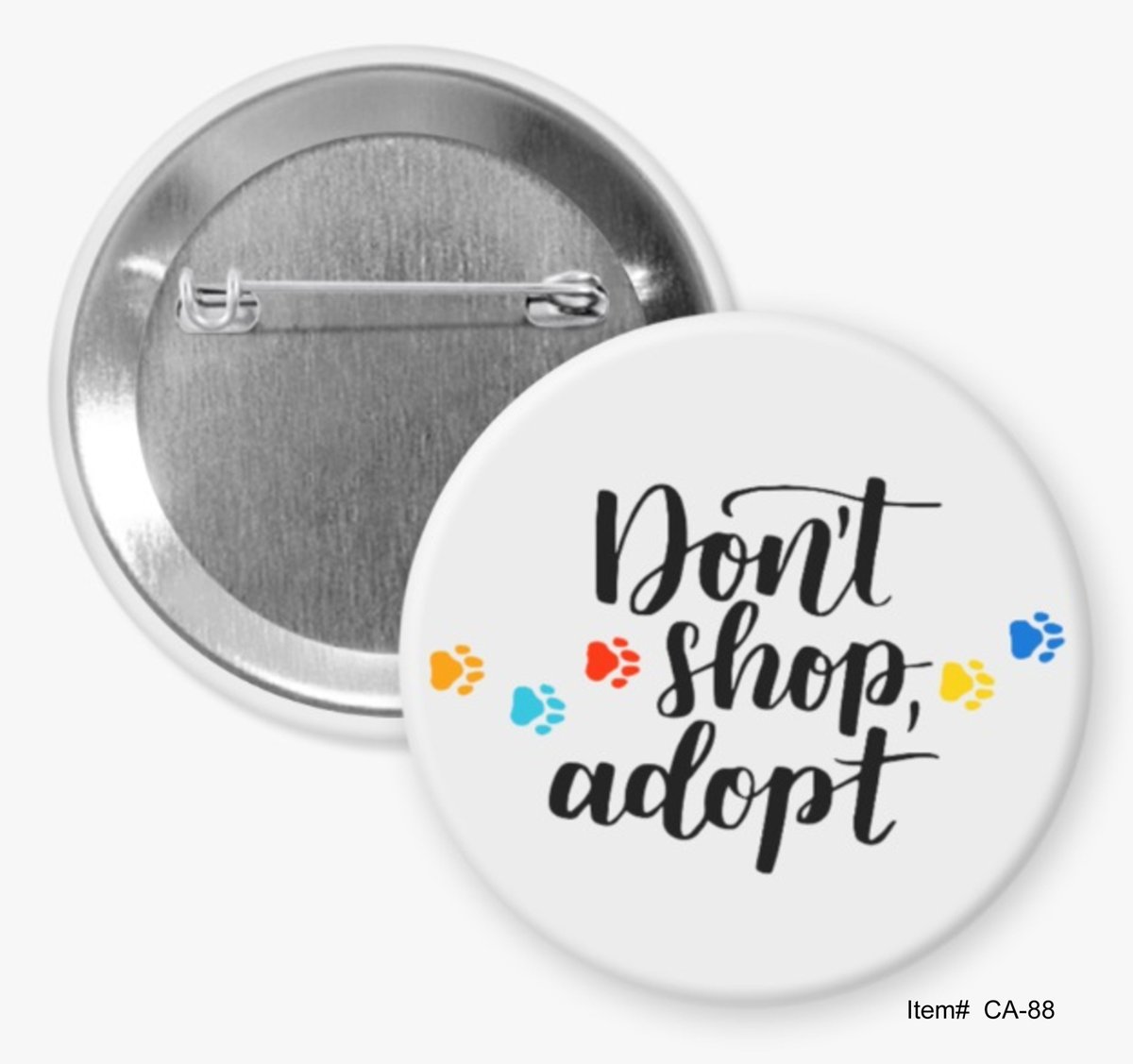 Bring awareness in adopting a pet instead of buying one with a button from Hommel's Buttons for National Adopt a Shelter Pet Day, which is on April 30th.  Here are 4 of them.

Here is the link to all of the Adopt A Pet Buttons.
hommelsbuttons.com/adopt-a-pet

#adoptapet