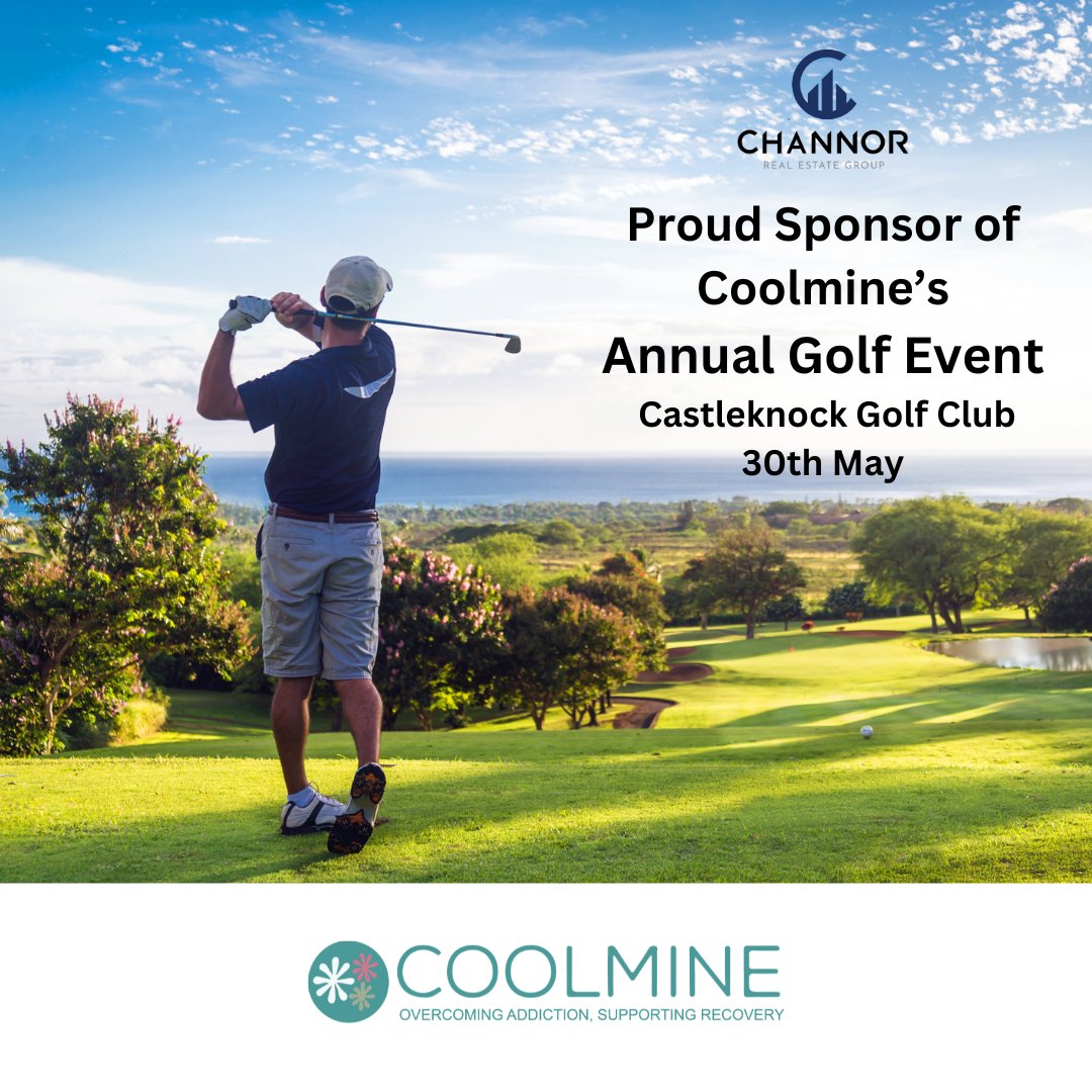 Coolmine is thrilled to announce our partnership with Channor Real Estate Group, who are sponsoring our Annual Golf Event. If you are interested in taking part in this event, please register here: register.idonate.ie/coolmine-golf-…