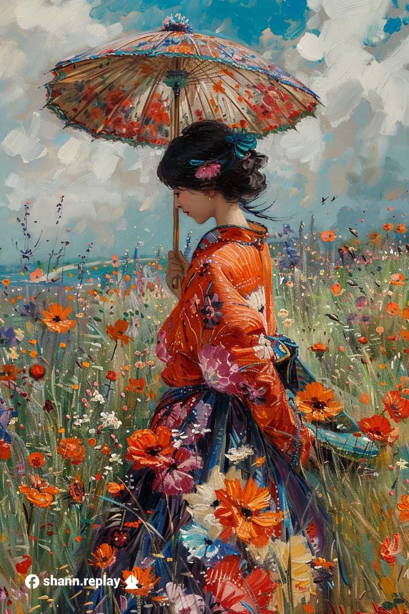 Lady with a Parasol 🎨 Shann Replay