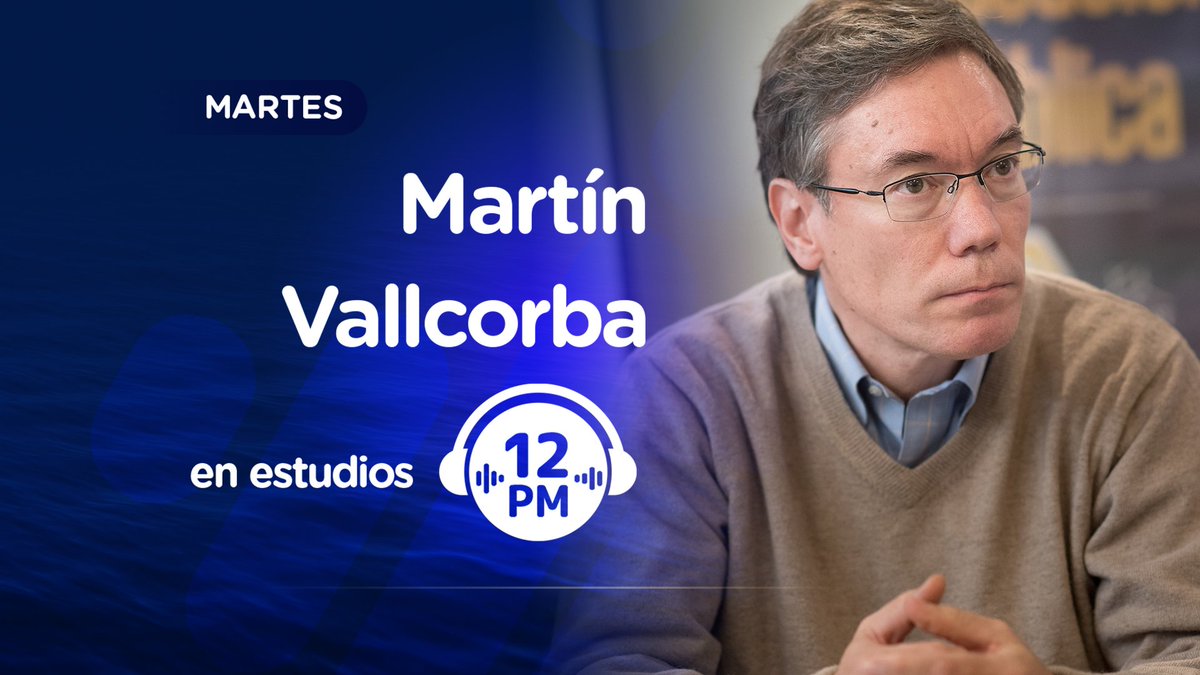 HOY → Recibimos al economista Martín Vallcorba.

📻 101.9 FM
📲 azulfm.com.uy