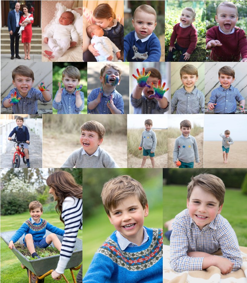 Lindo Wing > 6 years old Wishing His Royal Highness Prince Louis of Wales a very Happy 6th Birthday!