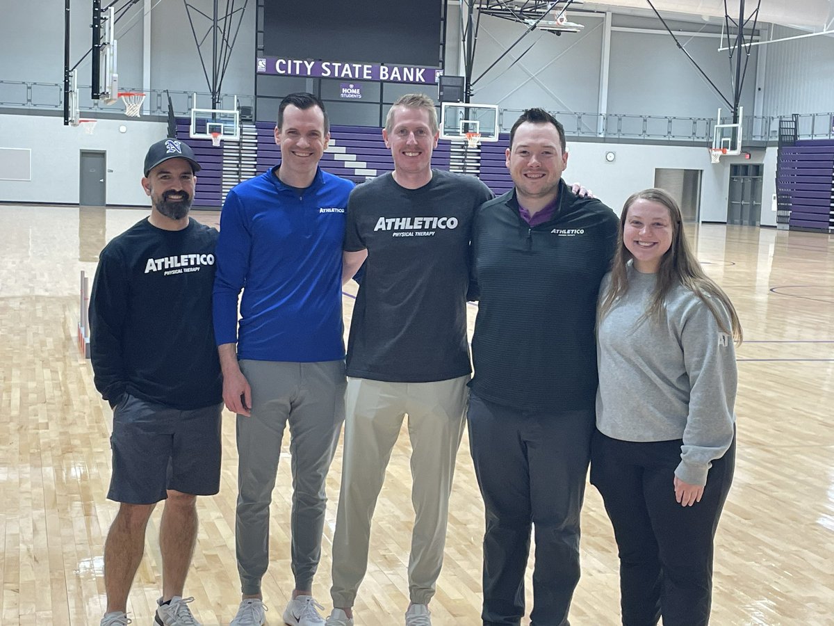 Huge shout out to our @Athletico team for helping perform Overhead Athlete screens with our @Norwalk_Bball pitchers & catchers this morning! Thank you Detlef, Mack (Athletico Norwalk) and Tyler (Athletico Ingersoll) for supporting our @Norwalk_Pride athletes! We appreciate you!
