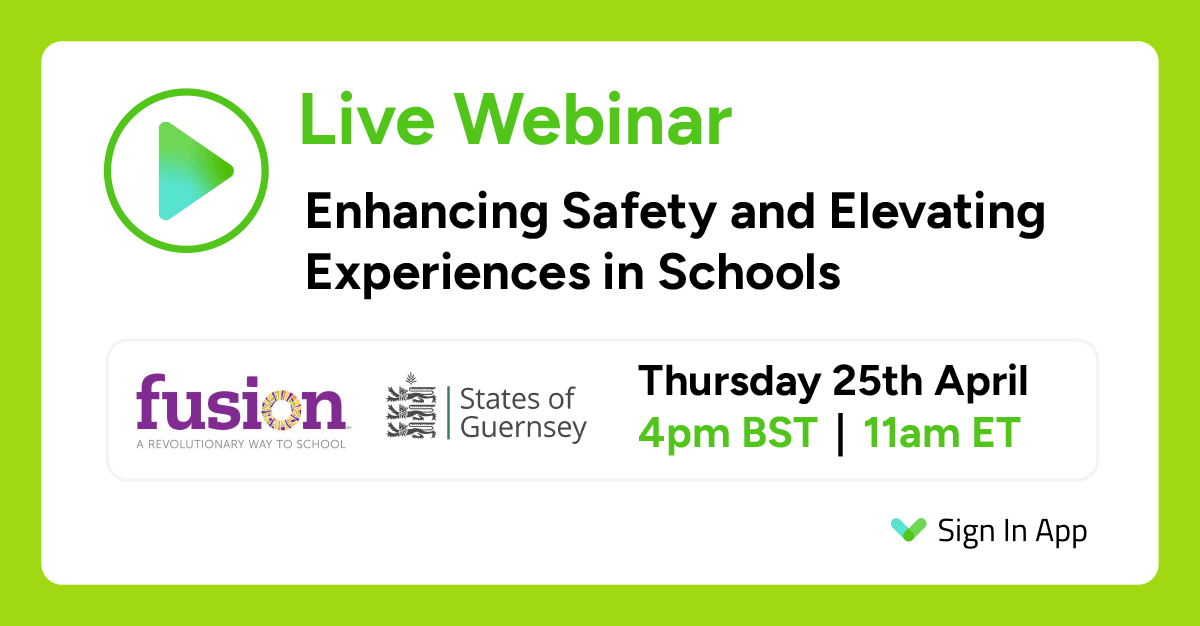 Sign In App (@signinapp) on Twitter photo ⏱️ Final 48 hours to register for our upcoming webinar!
Learn more about the challenges schools face across the globe and the solutions they're embracing to overcome them in our webinar with <a href="/FusionAcademy/">Fusion Academy</a> and <a href="/Govgg/">States of Guernsey</a> Education Services.
Register here: ow.ly/epe650Rm0wj ⏱️ Final 48 hours to register for our upcoming webinar!
Learn more about the challenges schools face across the globe and the solutions they're embracing to overcome them in our webinar with <a href="/FusionAcademy/">Fusion Academy</a> and <a href="/Govgg/">States of Guernsey</a> Education Services.
Register here: ow.ly/epe650Rm0wj