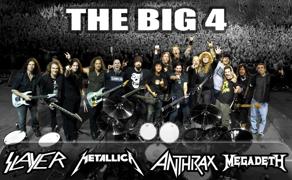 Thirteen years ago today the “big four” of American thrash metal—Metallica, Slayer, Megadeth and Anthrax—performed live together for the FIRST time in the USA. The awesome show was on this day, April 23rd, 2011, at the Empire Polo Club in Indio, CA, USA. #TheBigFour #Big4 #RockOn