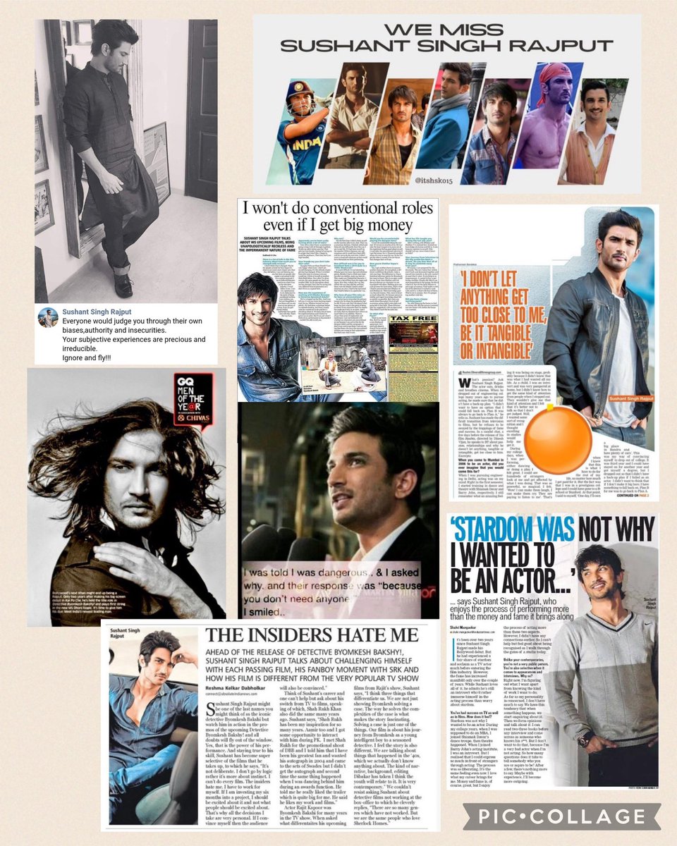 @PHOENIX21PHOTON @CBIHeadquarters @PMOIndia @HMOIndia @DoPTGoI @MLJ_GoI Sushant Lived N Loved Life His Legacy will remain Eternal & cherished forever 💕✊🏼♾️🔥🌪️ No Sushant No Bollywood #SushantSinghRajput𓃵 #JusticeForSushant️SinghRajput #BoycottBollywoodCompletely