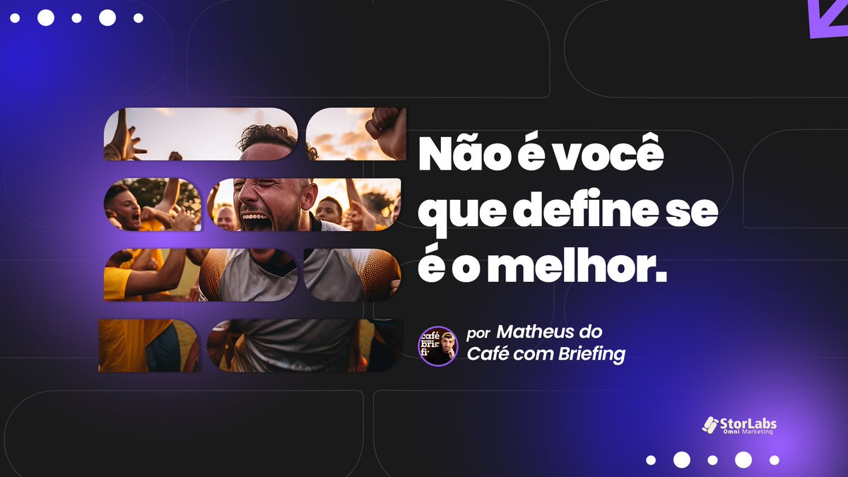 Storlabsmkt's tweet photo. Você se considera o melhor?
#branding #insigth #socialmedia #fazedores
https://t.co/bHOxJOHTlP https://t.co/Yjq9tPrED6