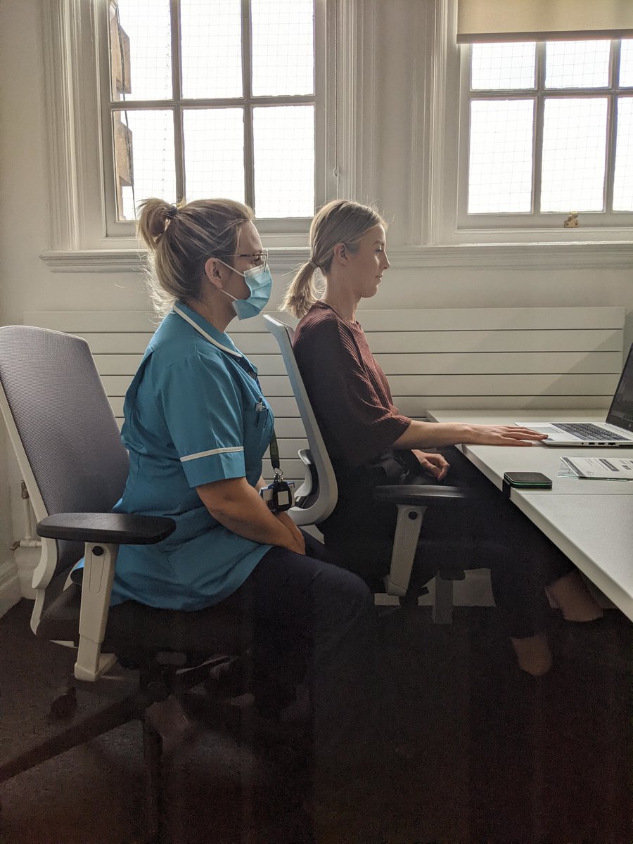 This week we're supporting #GreenerAHP Week💚 💻Our Acute & Community Speech and Language Therapy Teams provide several services digitally to reduce the carbon footprint. The teams also use iPads instead of paper and biodegradable spoons & recyclable cups during assessments🥤