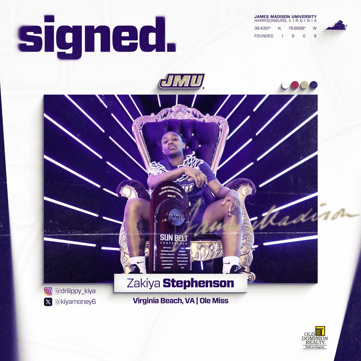 Adding more 7⃣5⃣7⃣ talent to our 2024-25 roster! Welcome to the family, Zakiya Stephenson 🐶 📰 bit.ly/3xQl71t #GoDukes | @kiyamoney6