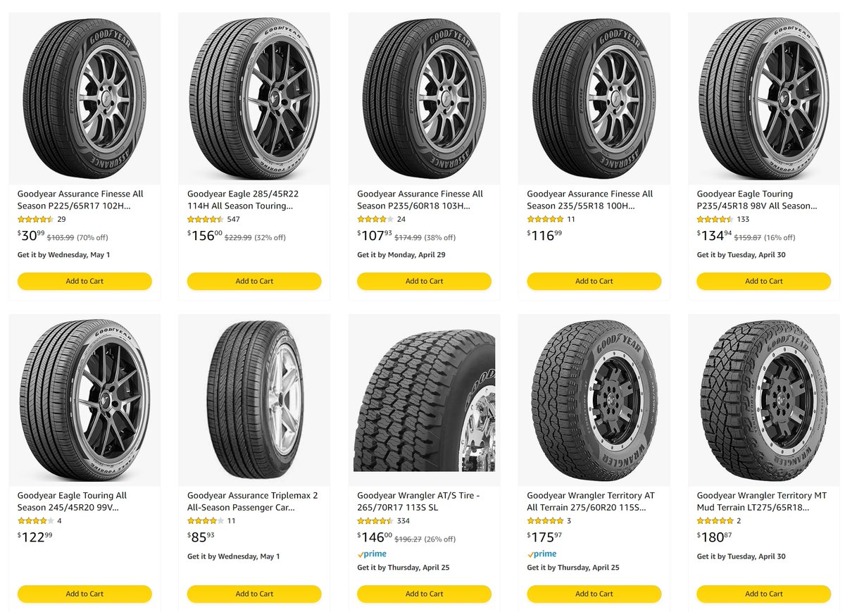 HUGE Sale on Goodyear Tires, up to 90% off!

fkd.sale/?l=https://amz…